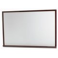 Aarco Aarco Products WOS4860 Porcelain Enamel on Steel Markerboard Red Oak Frame - White WOS4860